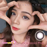 Hueray Gorgeous Pink Silicone Hydrogel (monthly)